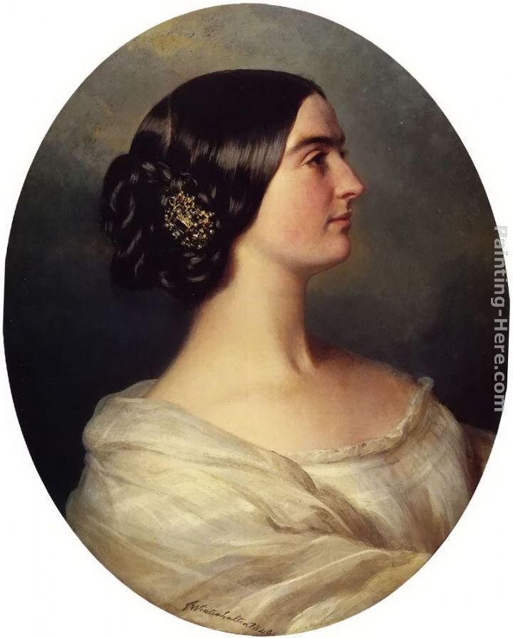 Franz Xavier Winterhalter Charlotte Stuart, Viscountess Canning